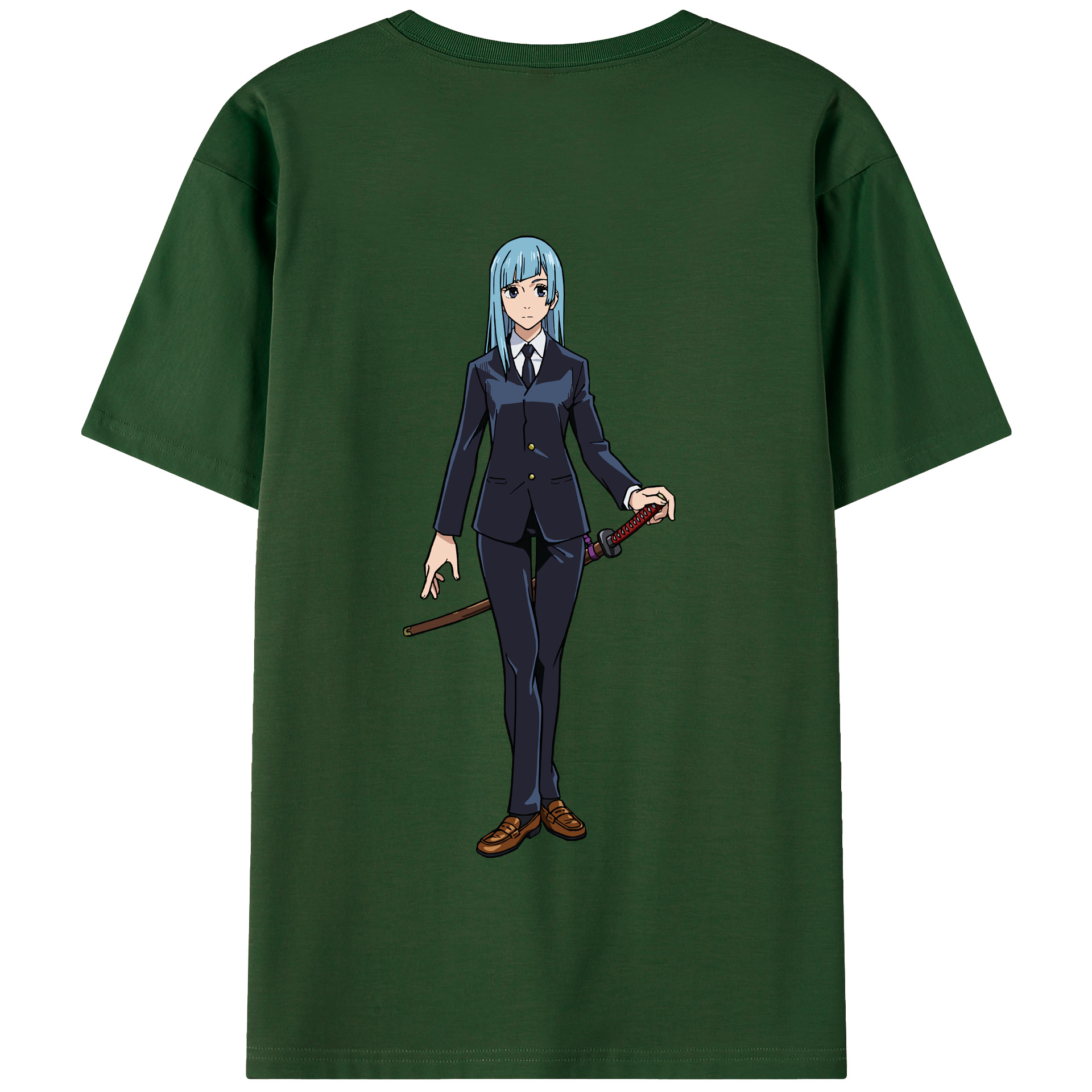 （画像用） 呪術廻戦 Jujutsu Kaisen 綿100％半袖Tシャツ（背面プリント）